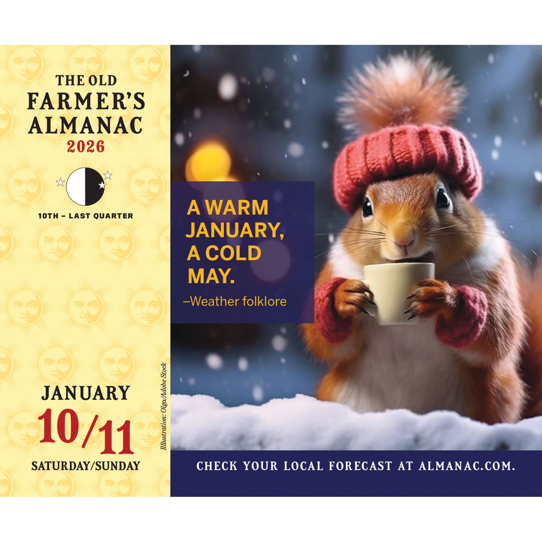 2026 Everyday Calendar Spread