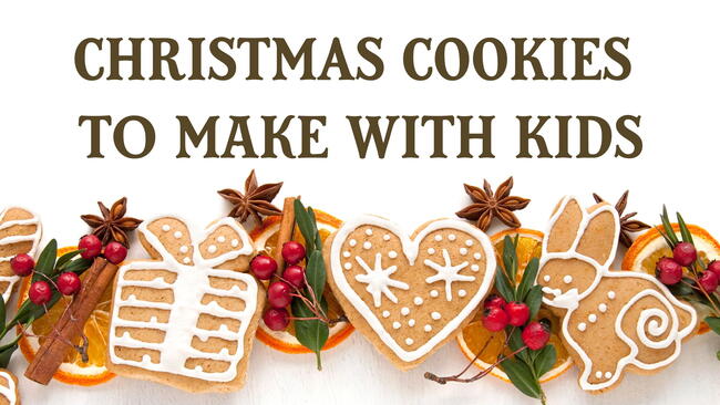 Christmas Cookies to make with kids