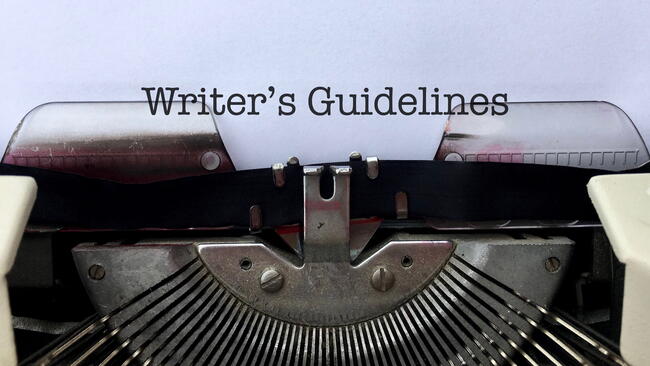 Writer's Guidelines