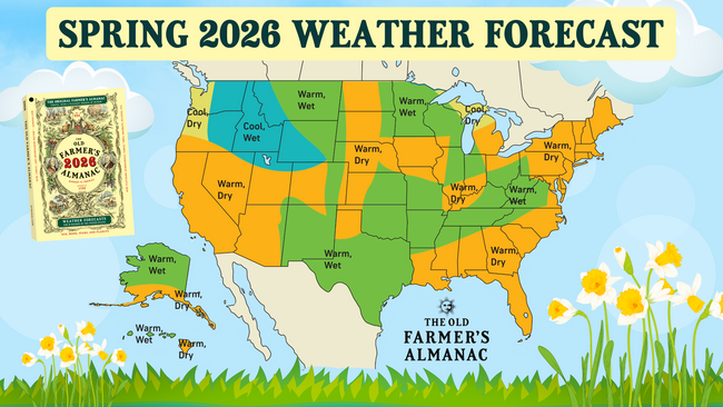 Spring Forecast Map 2026